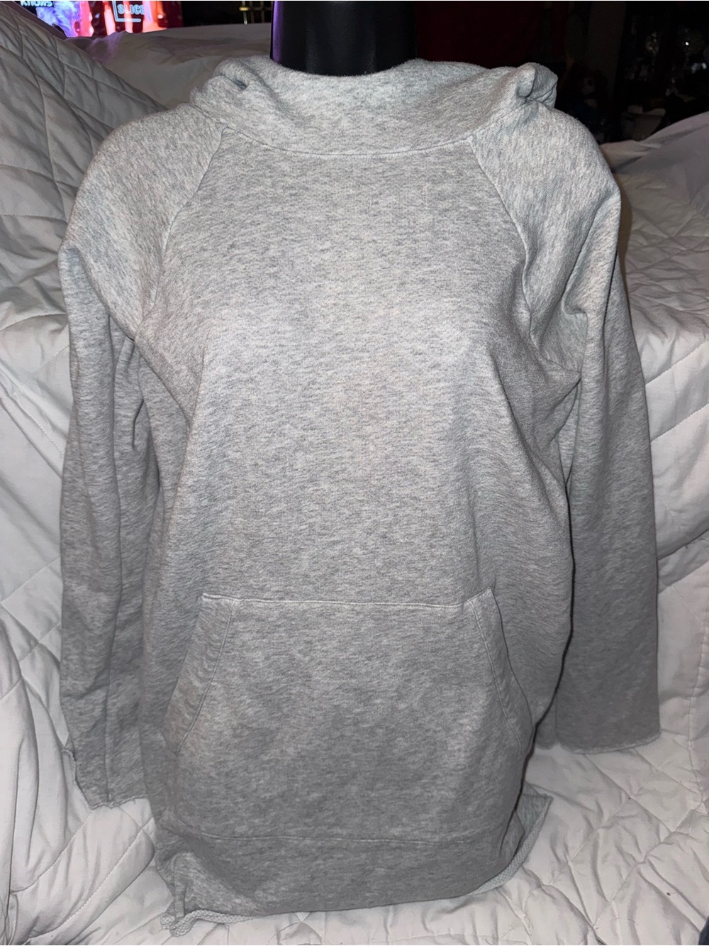 Athleta French Terry Pique Swing Style Hoodie